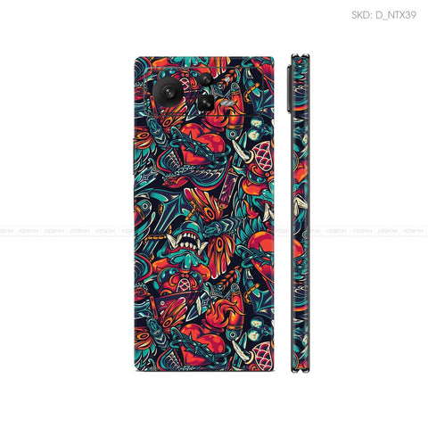 Dán Skin Điện Thoại Xiaomi Mix Fold Series Hình Nghệ Thuật Xăm | D_NTX39