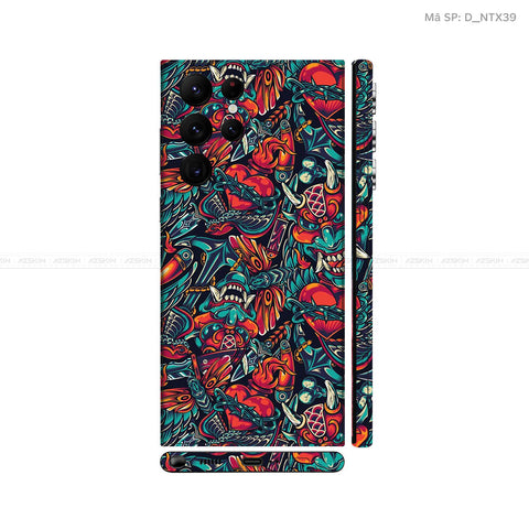 Dán Skin Galaxy S22 Series Hình Pattern - Họa Tiết | D_NTX39