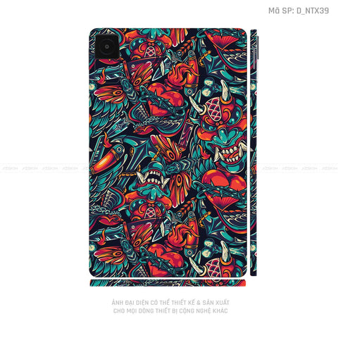 Dán Skin Máy Tính Bảng Xiaomi Mipad Hình Nghệ Thuật Xăm | D_NTX39