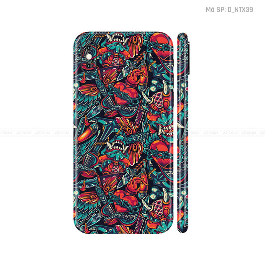 Dán Skin IPhone X Series Hình Nghệ Thuật Xăm | D_NTX39