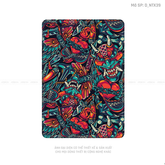 Dán Skin IPad Gen Hình Nghệ Thuật Xăm | D_NTX39