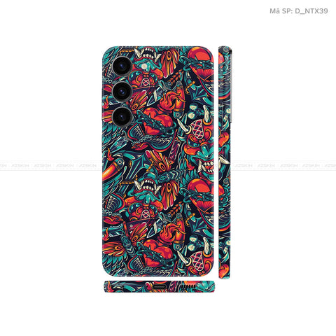 Dán Skin Samsung Galaxy S25 Series Chủ Đề Tattoo | D_NTX39