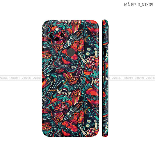 Dán Skin Google Pixel 5 Hình Nghệ Thuật Xăm | D_NTX39