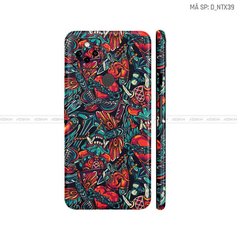 Dán Skin Google Pixel 5 Hình Nghệ Thuật Xăm | D_NTX39