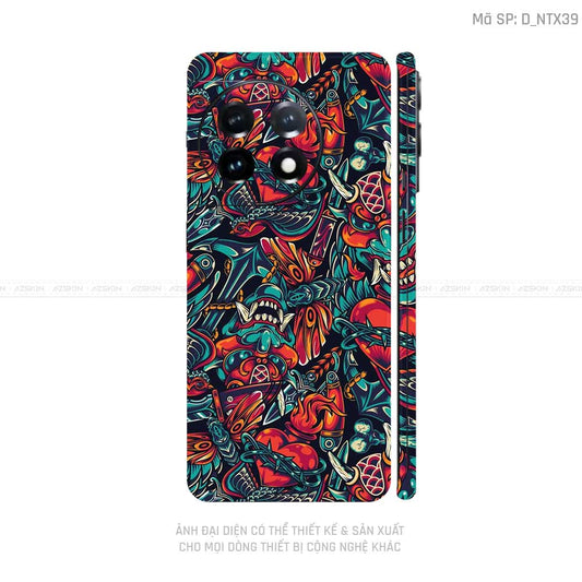 Dán Skin Oneplus 11 Series Hình Nghệ Thuật Xăm | D_NTX39