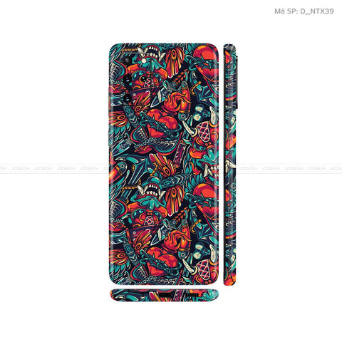 Dán Skin Galaxy S20 Series Hình Nghệ Thuật Xăm Pattern - Họa Tiết | D_NTX39