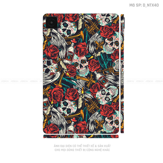 Dán Skin Máy Tính Bảng Xiaomi Mipad Hình Nghệ Thuật Xăm | D_NTX40