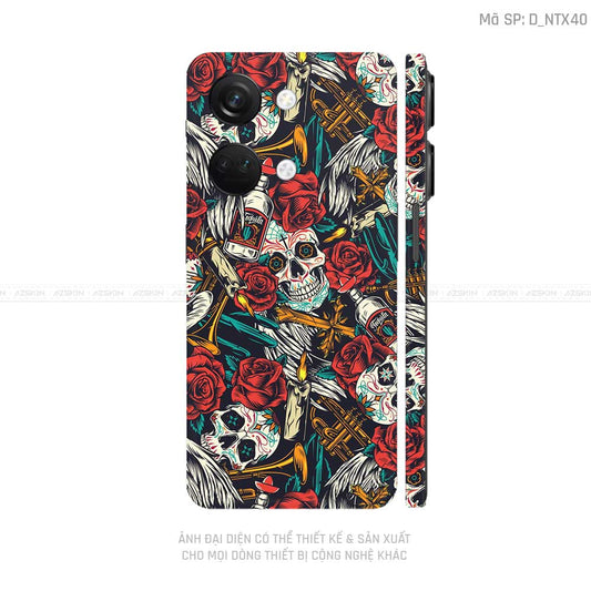 Dán Skin Oneplus Nord Series Hình Nghệ Thuật Xăm | D_NTX40