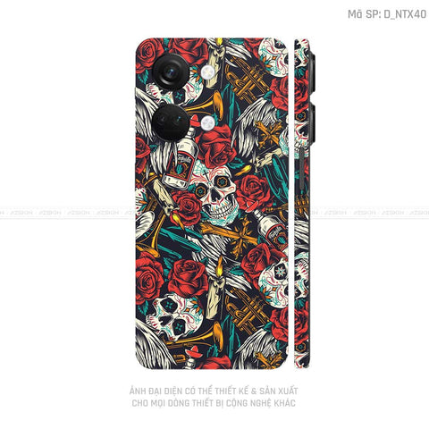 Dán Skin Oneplus Nord Series Hình Nghệ Thuật Xăm | D_NTX40