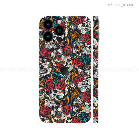 Dán Skin IPhone 16 Series Hình Tattoo | NTX40