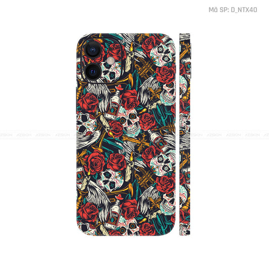 Dán Skin IPhone 12 Series Hình Họa Tiết | D_NTX40