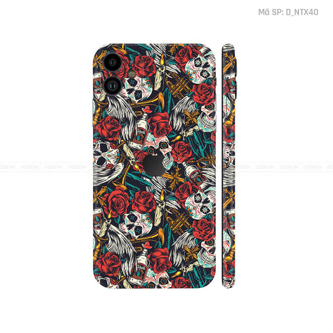 Dán Skin IPhone 11 Series Hình Nghệ Thuật Xăm | D_NTX40