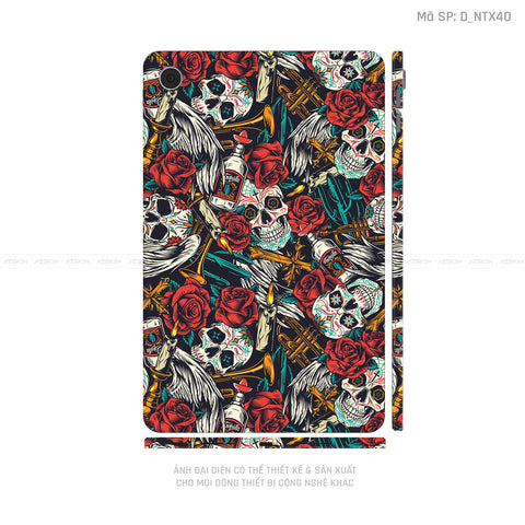 Dán Skin Máy Tính Bảng Oppo Pad Series Hình Tattoo Pattern - Họa Tiết | D_NTX40