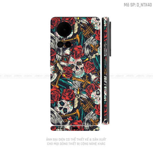Dán Skin Điện Thoại OPPO Reno Series Hình Nghệ Thuật Xăm | D_NTX40
