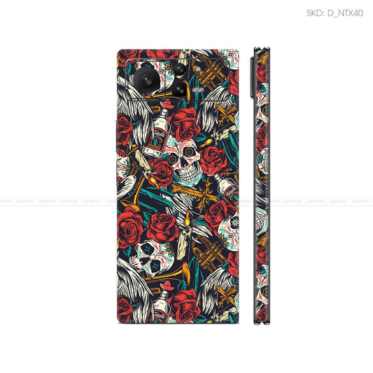 Dán Skin Điện Thoại Xiaomi Mix Fold Series Hình Nghệ Thuật Xăm | D_NTX40