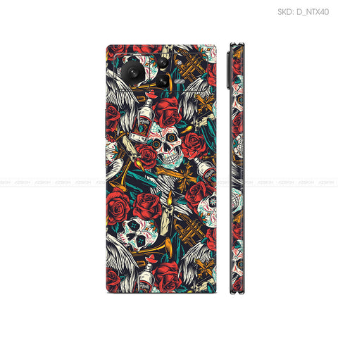 Dán Skin Điện Thoại Xiaomi Mix Fold Series Hình Nghệ Thuật Xăm | D_NTX40