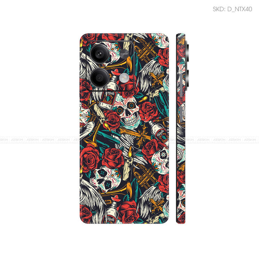 Dán Skin Điện Thoại Xiaomi Redmi 13 Series Hình Nghệ Thuật Xăm | D_NTX40