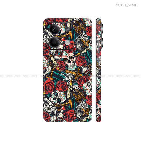 Dán Skin Điện Thoại Xiaomi Redmi 13 Series Hình Nghệ Thuật Xăm | D_NTX40