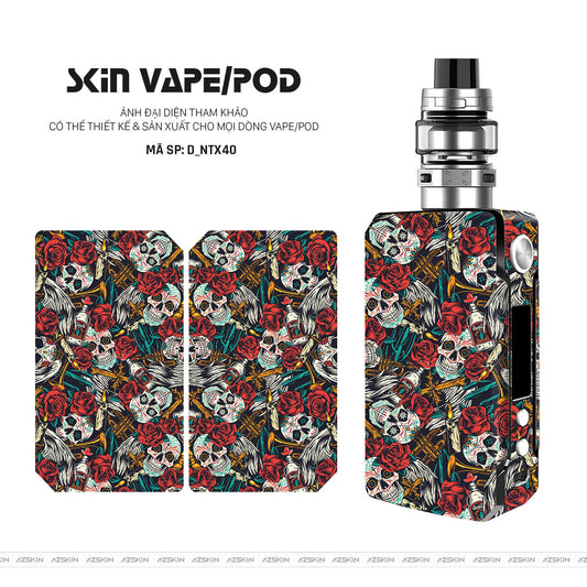 Dán Skin Vape Hình Satan | D_NTX40
