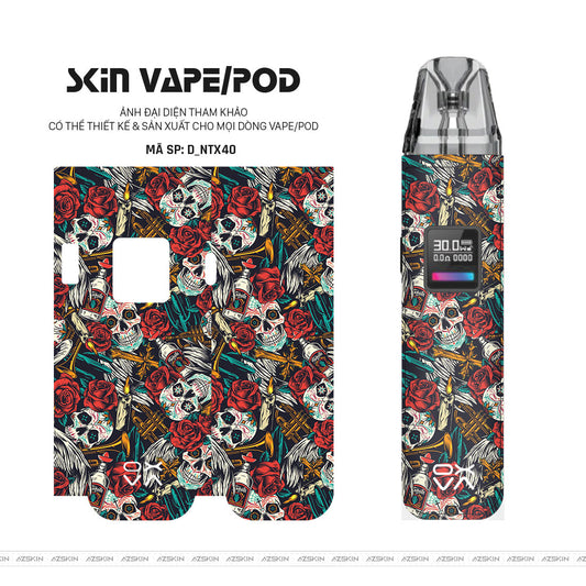 Dán Skin Pod Hình Nghệ Thuật Xăm | D_NTX40