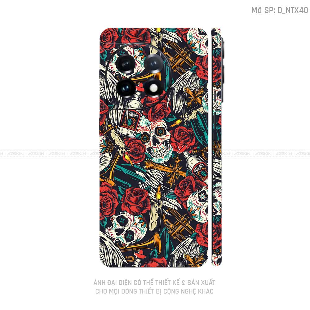 Dán Skin Oneplus 11 Series Hình Nghệ Thuật Xăm | D_NTX40
