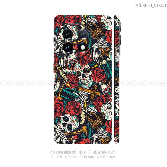 Dán Skin Oneplus 11 Series Hình Nghệ Thuật Xăm | D_NTX40