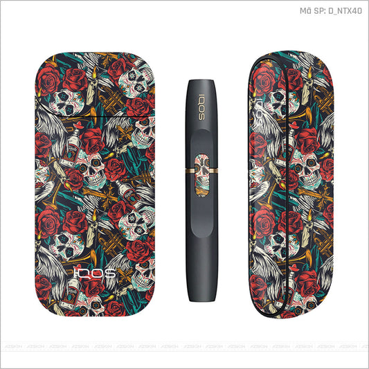 Dán Skin IQOS Hình Nghệ Thuật Xăm | D_NTX40