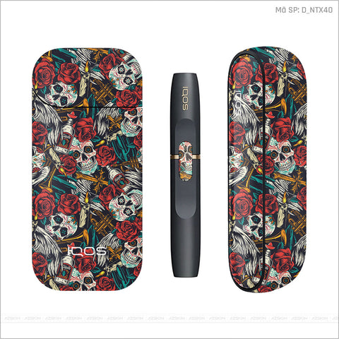 Dán Skin IQOS Hình Nghệ Thuật Xăm | D_NTX40