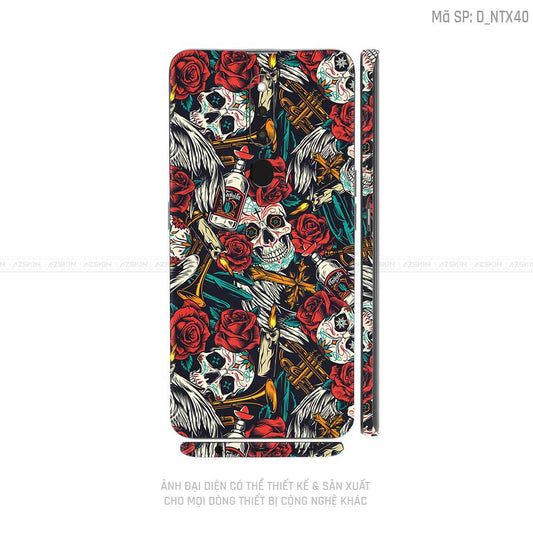 Miếng Dán Skin Điện Thoại OPPO F Series Hình Nghệ Thuật Xăm | D_NTX40