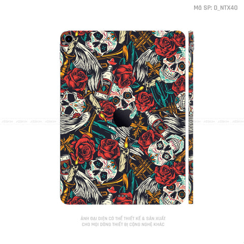 Dán Skin IPad Mini Series Hình Tattoo Pattern - Họa Tiết | D_NTX40