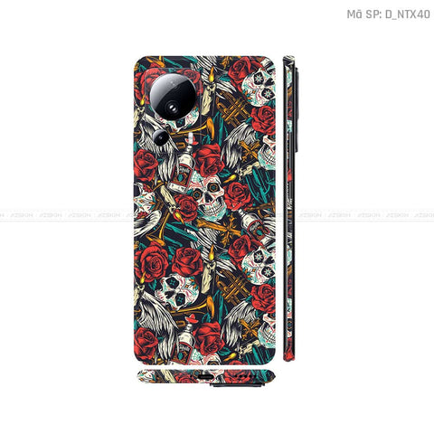 Dán Skin Xiaomi 13 Series Hình Tattoo | D_NTX40