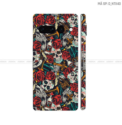 Dán Skin Google Pixel 8 Series Hình Nghệ Thuật Xăm | D_NTX40