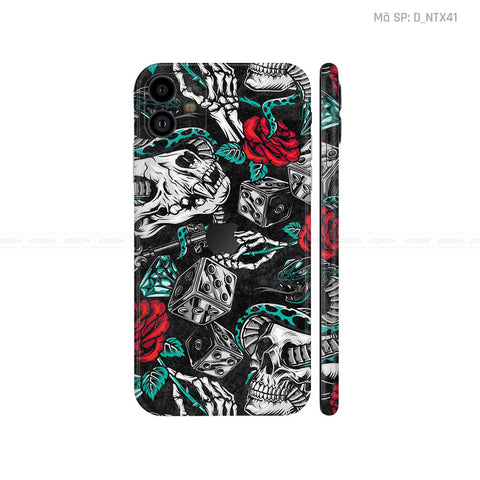 Dán Skin IPhone 11 Series Hình Nghệ Thuật Xăm | D_NTX41