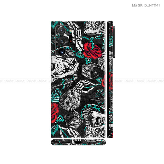 Dán Skin Galaxy Note 20 Series Hình Nghệ Thuật Xăm Pattern - Họa Tiết | D_NTX41