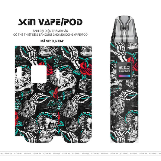 Dán Skin Pod Hình Nghệ Thuật Xăm | D_NTX41