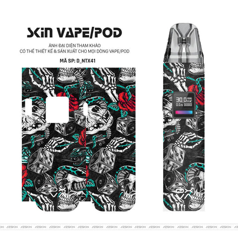 Dán Skin Pod Hình Nghệ Thuật Xăm | D_NTX41