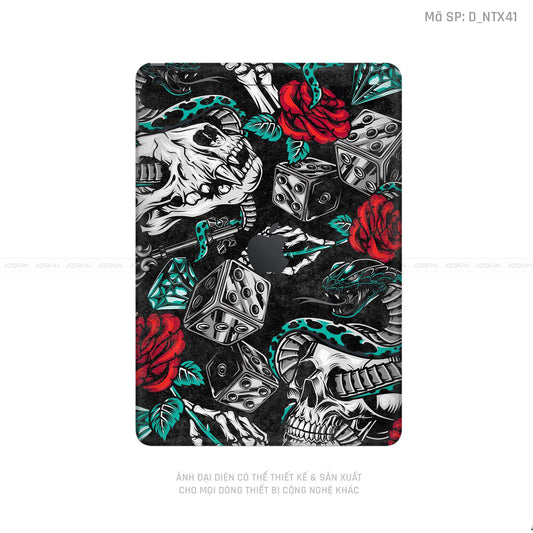 Dán Skin IPad Gen Hình Nghệ Thuật Xăm | D_NTX41