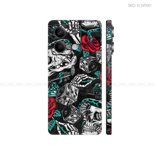 Dán Skin Điện Thoại Xiaomi Redmi 13 Series Hình Nghệ Thuật Xăm | D_NTX41