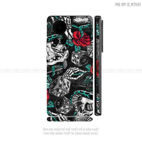 Dán Skin Điện Thoại OPPO Reno Series Hình Nghệ Thuật Xăm | D_NTX41