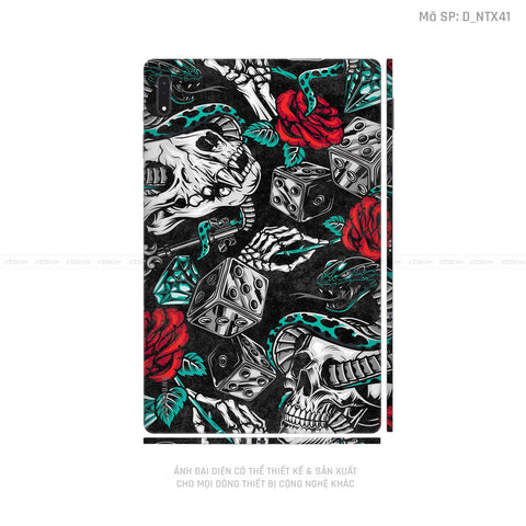 Dán Skin Galaxy Tab S9 Series Hình Tattoo Pattern - Họa Tiết | D_NTX41