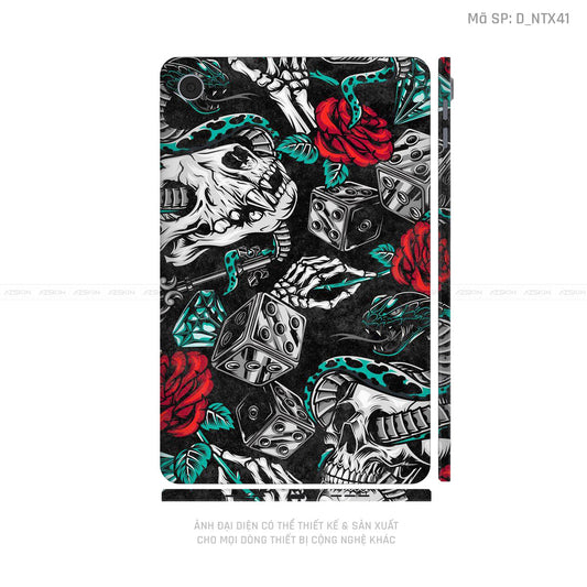 Dán Skin Máy Tính Bảng Oppo Pad Series Hình Tattoo Pattern - Họa Tiết | D_NTX41