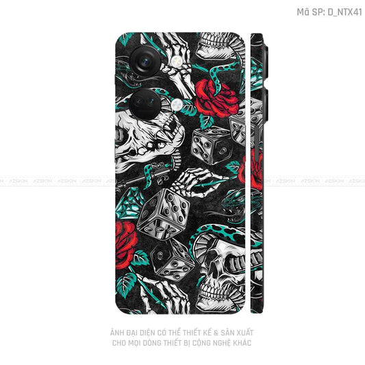 Dán Skin Oneplus Nord Series Hình Nghệ Thuật Xăm | D_NTX41