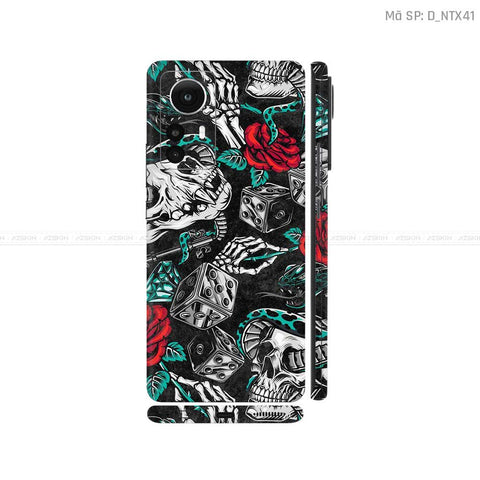 Dán Skin Xiaomi 12 Series Hình Tattoo | D_NTX41