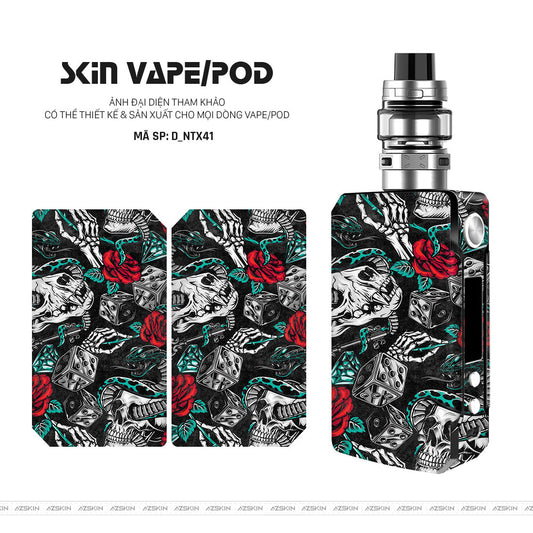 Dán Skin Vape Hình Satan | D_NTX41