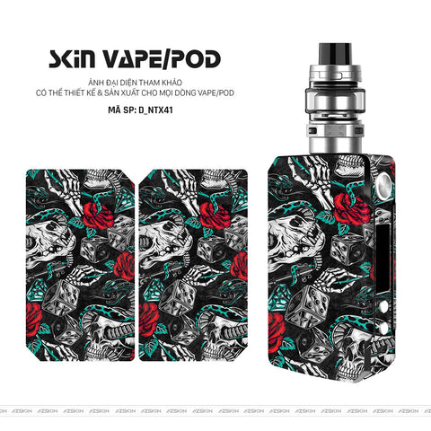 Dán Skin Vape Hình Satan | D_NTX41