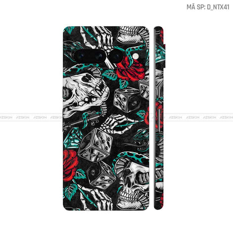 Dán Skin Google Pixel 8 Series Hình Nghệ Thuật Xăm | D_NTX41
