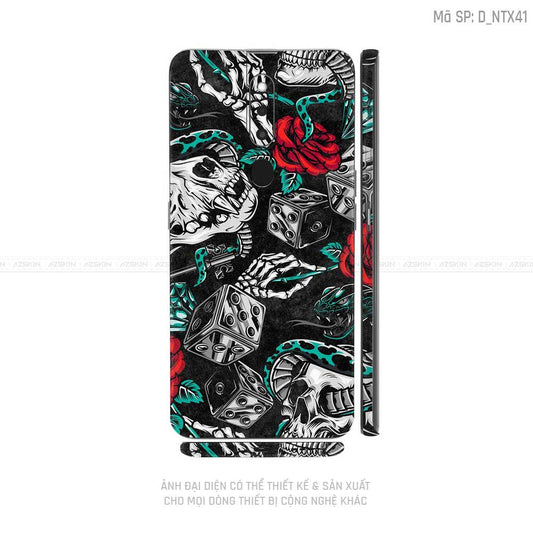 Miếng Dán Skin Điện Thoại OPPO F Series Hình Nghệ Thuật Xăm | D_NTX41