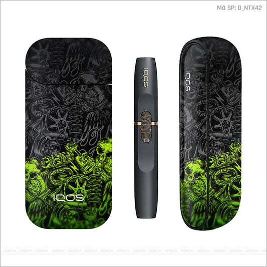Dán Skin IQOS Hình Nghệ Thuật Xăm | D_NTX42
