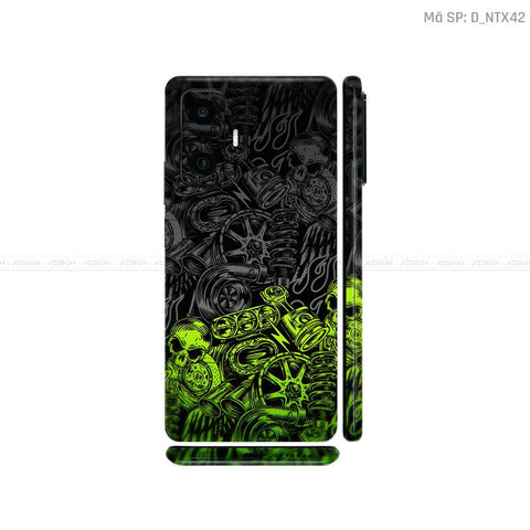 Dán Skin Xiaomi 11 Series Hình Tattoo | D_NTX42