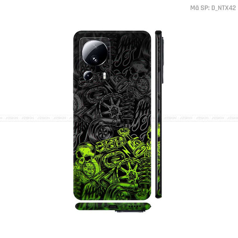 Dán Skin Xiaomi 13 Series Hình Tattoo | D_NTX42